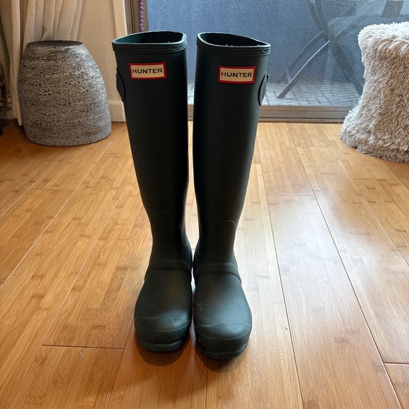 HUNTER RAIN BOOTS size 6 - Picture 1 of 3